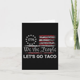 Carte Allez Taco Funny Parody Mème 1