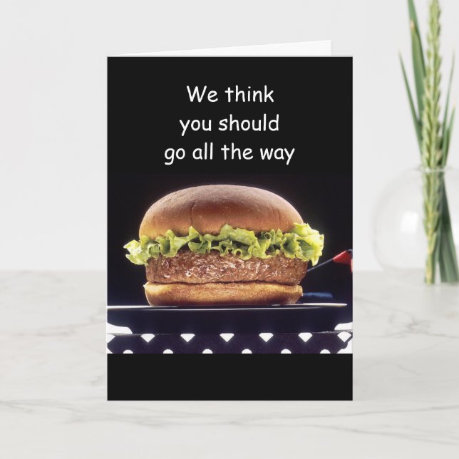 CARTE ALLEZ TOUT LE CHEMIN POUR VOTRE ANNIVERSAIRE (Devant)