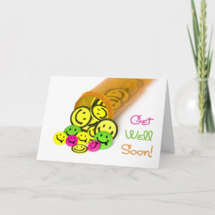 Carte Allez-Y Bientôt, Joyeux Visage