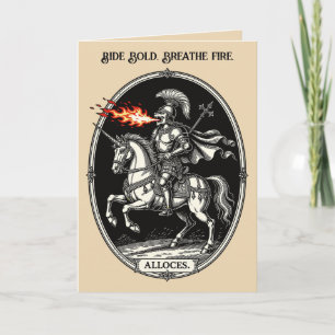 Carte Allochtone Le Cavalier infernal