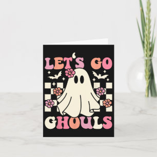 Carte Allons Gouls Halloween Ghost Costume Retro Groo