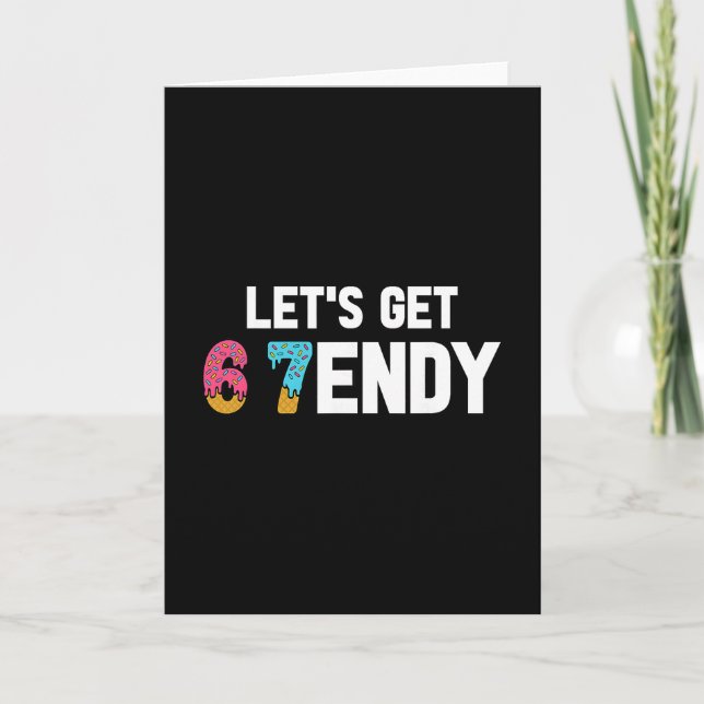Carte Allons Se Faire Sendy 67 Glace 7endy 6 7endy 67 Mè (Devant)