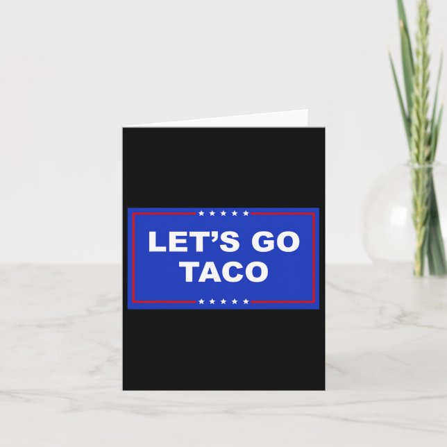 Carte Allons Taco Chemise Allons Taco (Devant)