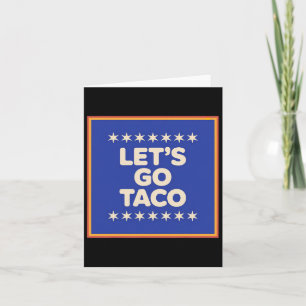 Carte Allons Taco Chemise Allons Taco 18