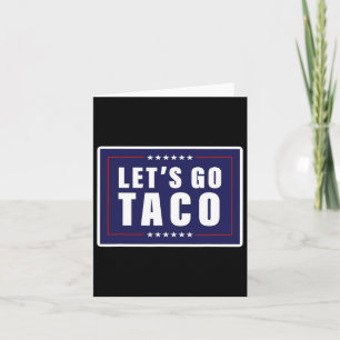 Carte Allons Taco Chemise Allons Taco 40