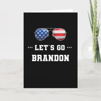 Carte Allons-y Brandon Conservateur Drapeau US JB