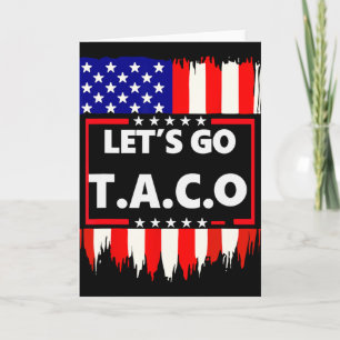 Carte Allons-y Taco Teelet's Go Taco