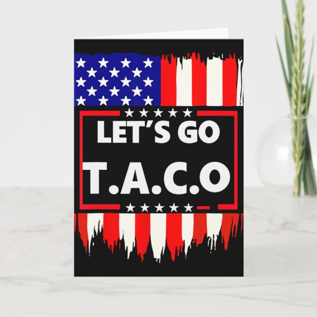Carte Allons-y Taco Teelet's Go Taco  (Devant)