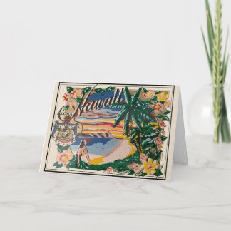 Carte Aloha Hawaii