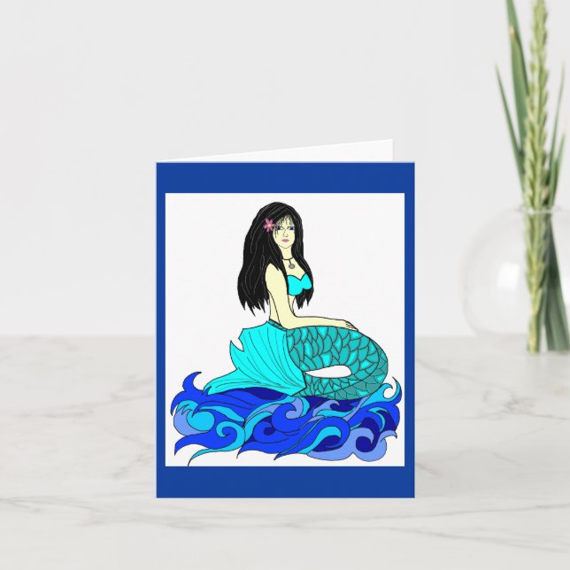 Carte Aloha Mermaid (Devant)