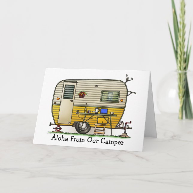 Carte Aloha remorque de campeur M (Devant)