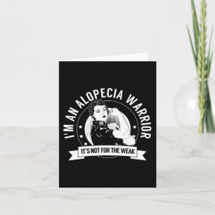 Carte Alopecia Warrior NFTW - Alopecia Awareness