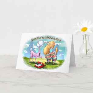 Carte ALPACA SWEATER (semi-brillant) par Jeff Willis Art