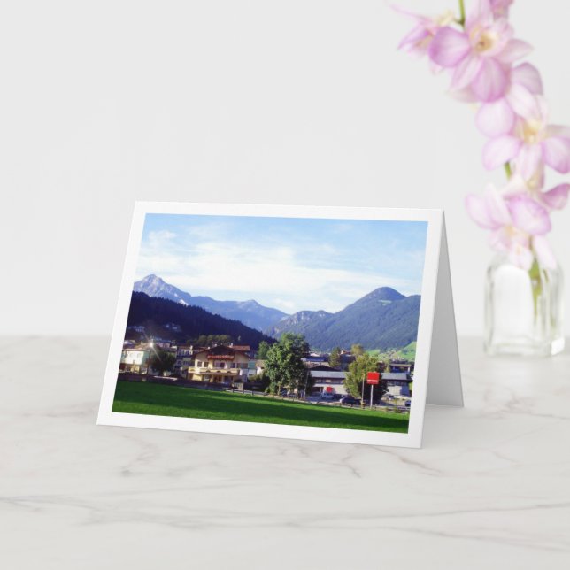 Carte Alpes d'ardoise de Salzbourg, Salzbourg, Autriche (Orchidée)