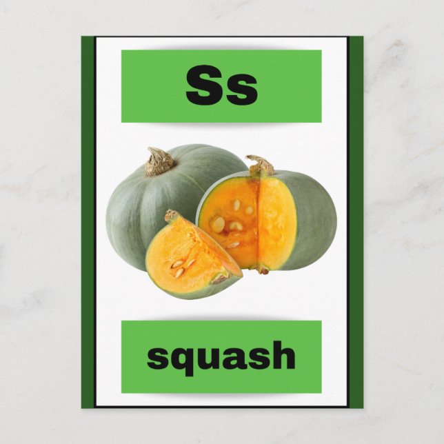 carte alphabet (avec image réelle) (Devant)