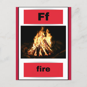 carte alphabet (avec image réelle)