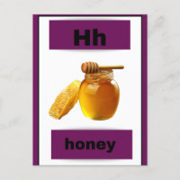 carte alphabet (avec image réelle)