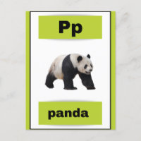 carte alphabet (avec image réelle)