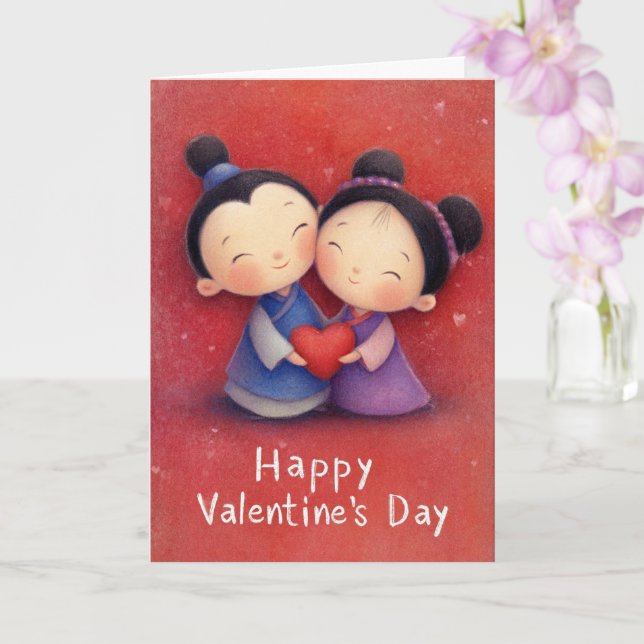 Carte Always You Valentine Card (Orchidée)