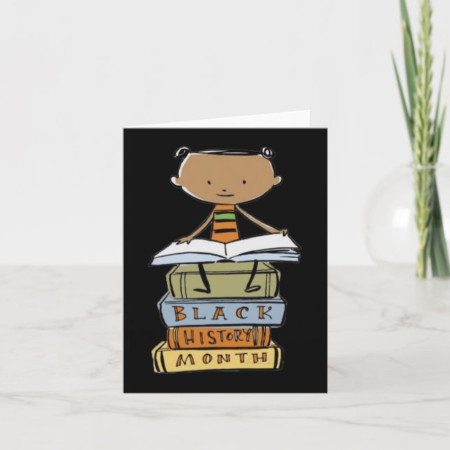 Carte Am Black History African American Black Pride Boys (Devant)