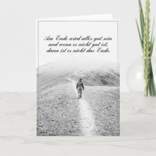 Carte Am Ende avec alles gut sein