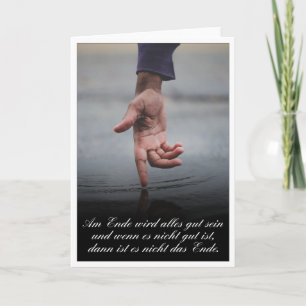 Carte Am Ende avec alles gut sein