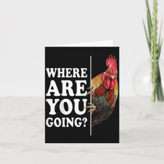 Carte Amant de coq drôle Humour Citation Meme Hommes Fem