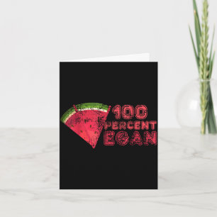 Carte amant de fruits de pastèque d'été 100 pour cent vé