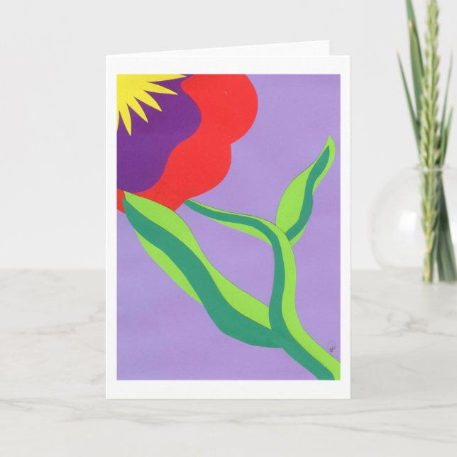 Carte Amaryllis II (Devant)