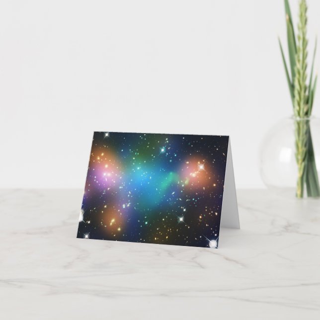 Carte Amas de galaxies Abell 520 (Devant)