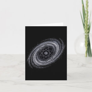 Carte Amateur d'astronomie de la galaxie de protons espa