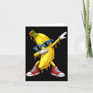 Carte Amateur de banane qui fait le dab drôle États-Unis