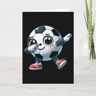 Carte Amateur de footballeur Dabbing Mignon Enfants Garç