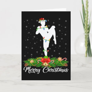 Carte Amateur de kickboxing Casquette de Noël assortie K