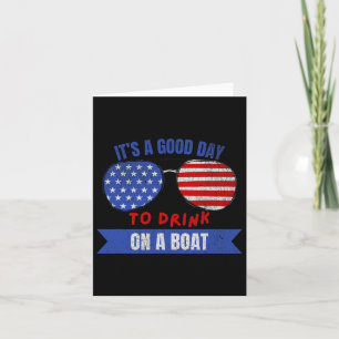 Carte Amateurs de bateaux 4 juillet C'est une bonne jour