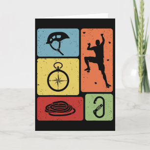 Carte Amateurs de grimpe de blocs humoristiques hommes f