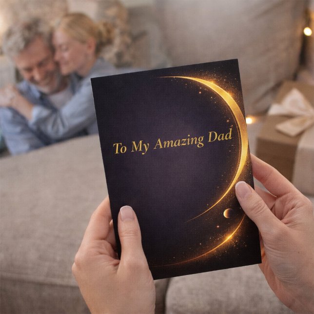 Carte Amazing Dad Father’s Day Card from Daughter (Créateur téléchargé)