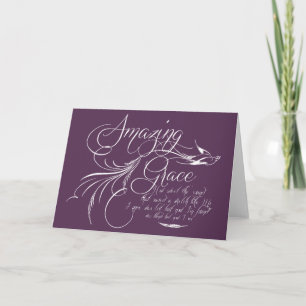 Carte Amazing Grace  