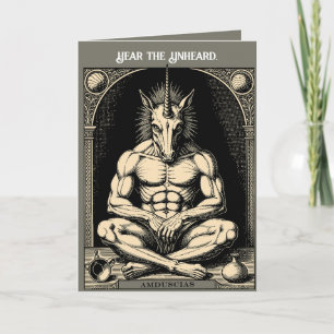 Carte Amduscias Un hybride hantant