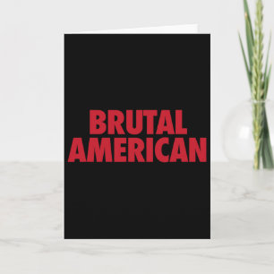 Carte Américain brutal