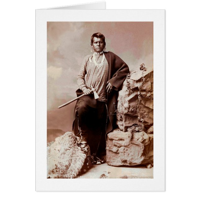 Carte américaine native Eagle Plume (Devant)