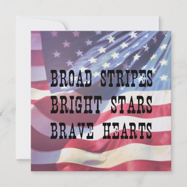 Carte AMERICAN 5,25 x 5,25 (Devant)