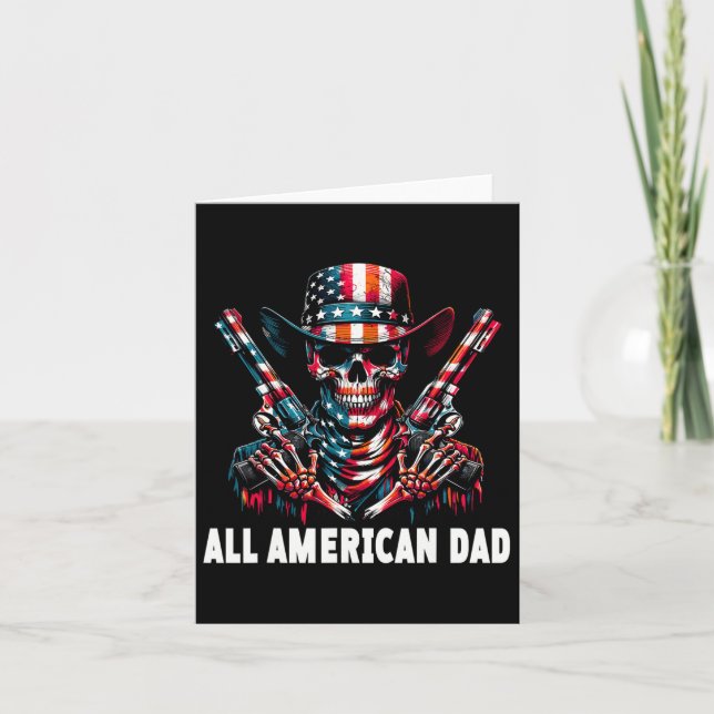 Carte American Dad Cowboy (Devant)
