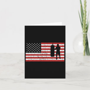 Carte American Flag Boxing Cadeaux Hommes femmes