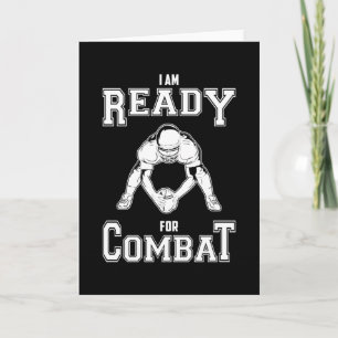 Carte American Football Team Sports Game Player USA Gift