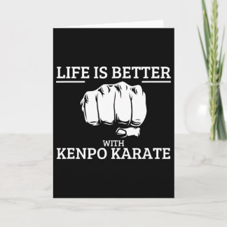Carte American Kenpo Life Is Better With Kenpo Karate 2 
