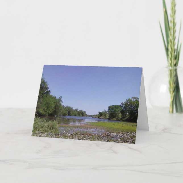 Carte American River Sacramento, CA (Devant)