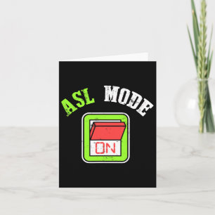 Carte American Sign Language Asl Im Sensibilisation des 