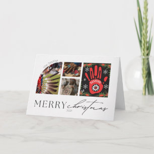 Carte Amérindien MMIW Accueil personnalisé de Noël