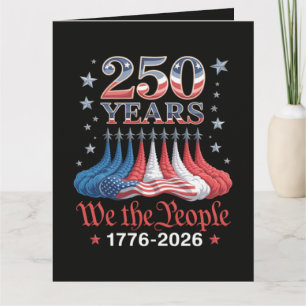 Carte Amérique 250 Ans 4 juillet